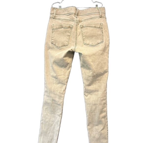 EXPRESS • Mid-rise Ankle Length Skinny Jeans • Women's Size 4 • gray green - Picture 3 of 8